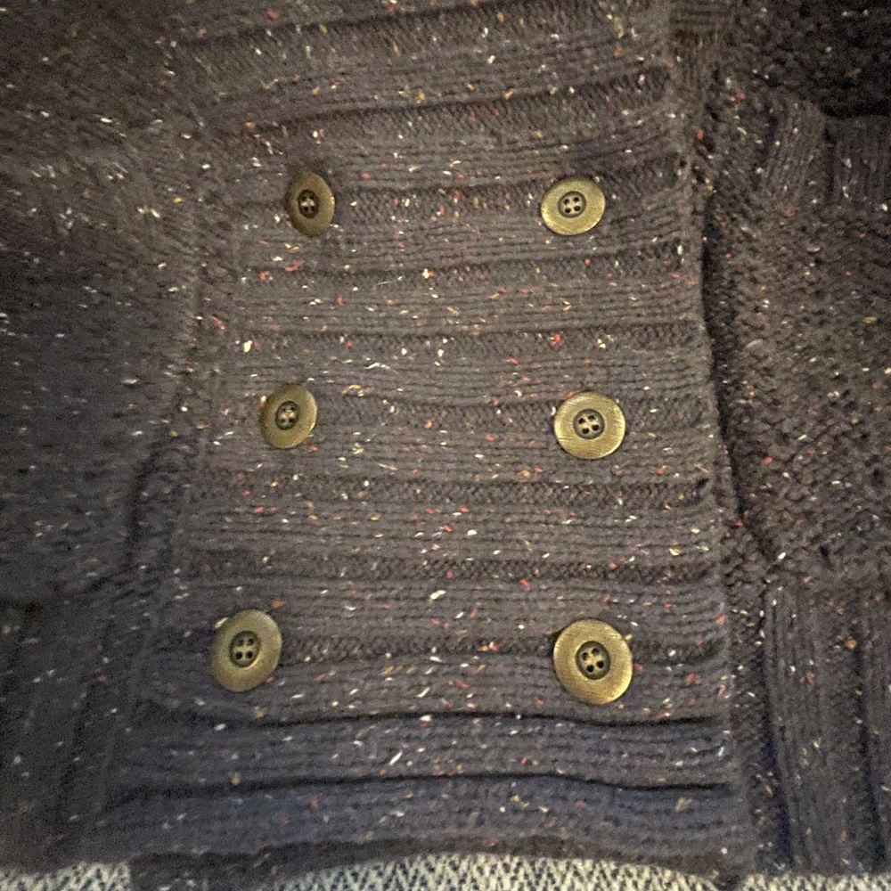 Hurley Gray/Blue Speckled Cozy Sweater - Picture 4 of 13